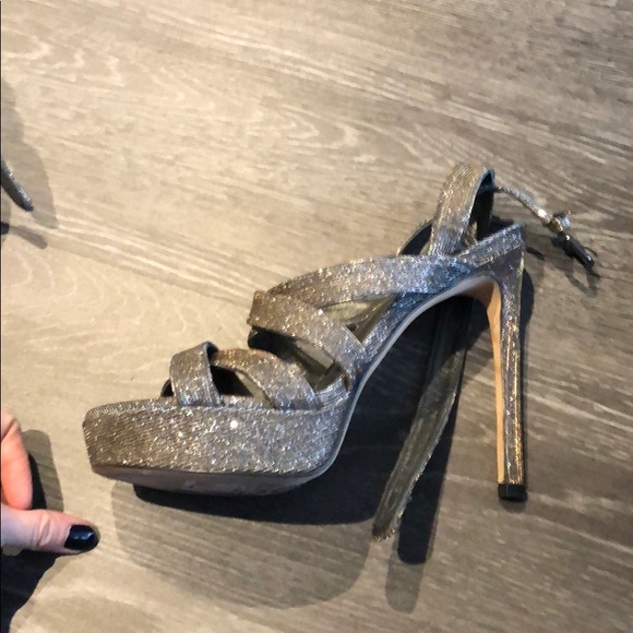 Stuart Weitzman Sparkly Stilettos - Picture 3 of 5